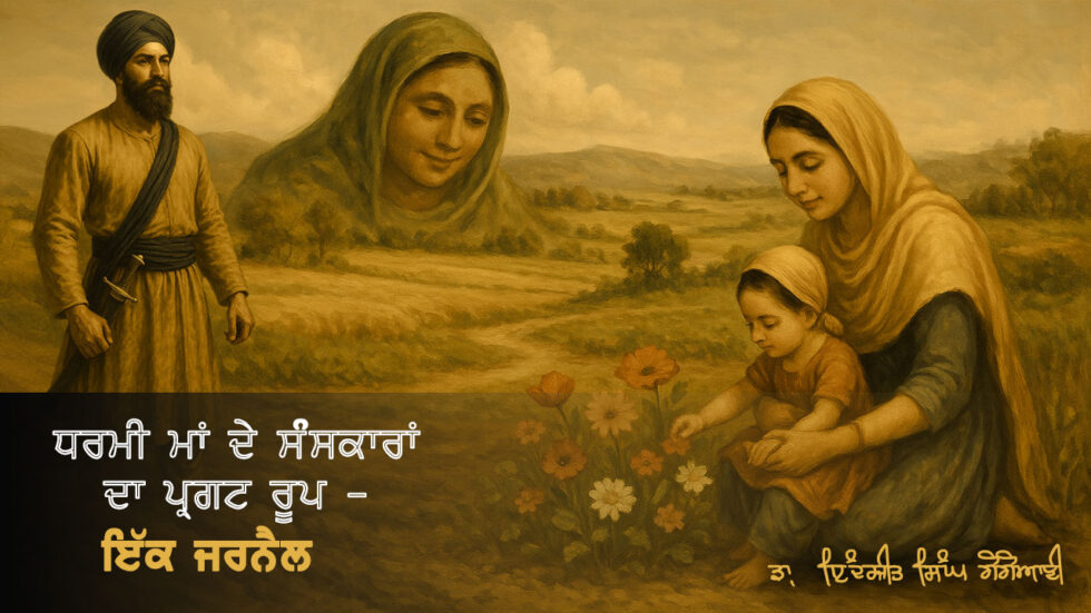 ਧਰਮੀ ਮਾਂ ਦੇ ਸੰੰਸਕਾਰਾਂ ਦਾ ਪ੍ਰਗਟ ਰੂਪ - ਇੱਕ ਜਰਨੈਲ